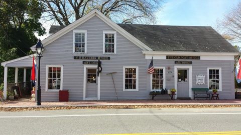 You'll Find Hundreds Of Treasures At This 2-Story Antique Shop In Rhode Island