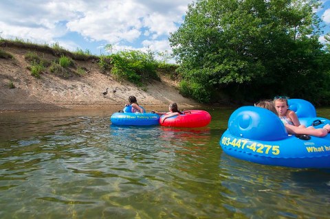 This 136-Mile New Hampshire Lazy River Has Summer Written All Over It