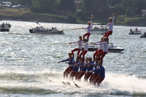 Marvel Over This Water Skiing Show And Lighted Boat Parade In North Dakota This Summer