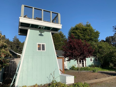 Spend The Night In A Rustic Water Tower In Northern California For A Unique Overnight Adventure