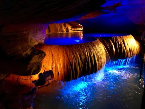 The Rare Underground Waterfall In Indiana You'll Have To See To Believe