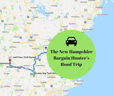 This Bargain Hunters Road Trip Will Take You To The Best Thrift Stores In New Hampshire