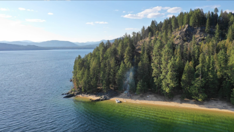 This Island Campsite In Idaho Is The Best Place To Surround Yourself With Natural Beauty