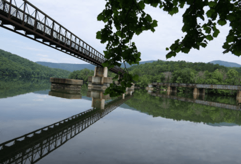 Cross This Scenic Footbridge In The Virginia Mountains For An Unforgettable Adventure