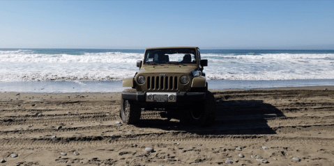 The One Beach In Northern California Where You Can Drive Right Up To The Water