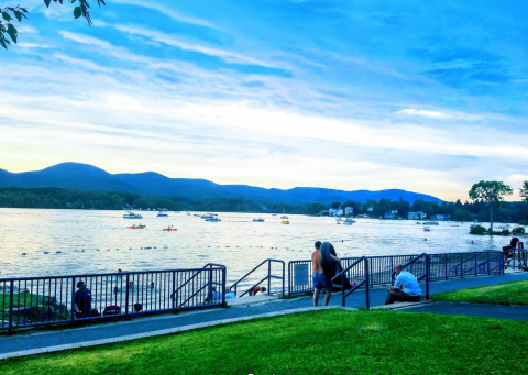 Get Away From It All At This Crystal Clear Lake In Massachusetts