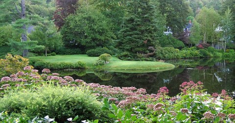 Few People Know There’s A Peaceful Japanese Tea Garden Hiding Right Here In Maine