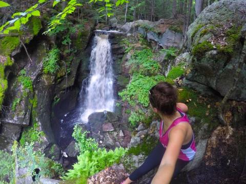 The Hike To This Pretty Little Massachusetts Waterfall Is Short And Sweet