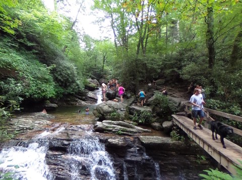 natural swimming hole