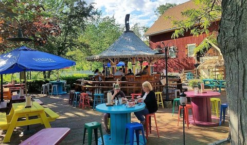 Sink Your Toes In The Sand At This One-Of-A-Kind Tiki Bar In New Hampshire