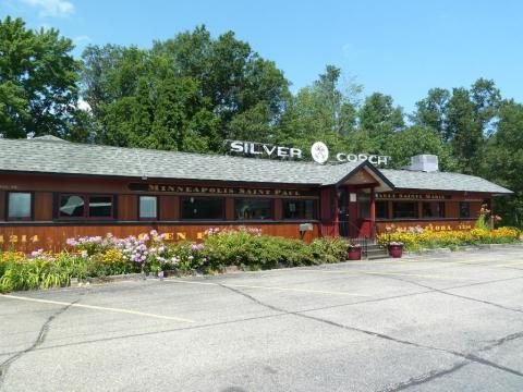 Silver Coach Restaurant In Stevens Point, Wisconsin Is Housed In A 1900s Railroad Car