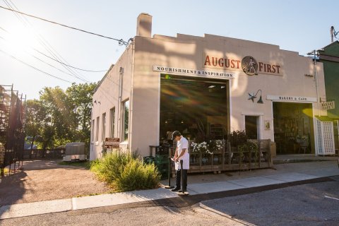 Indulge With A Sweet Cinnamon Roll Croissant At Vermont's August First Bakery