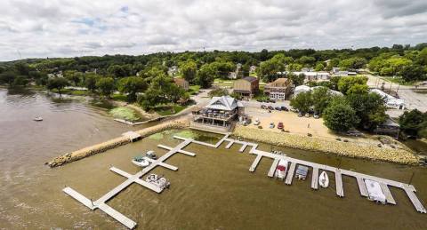 Go Fish Is One Of The Most Beautiful, Secluded Restaurants In Iowa