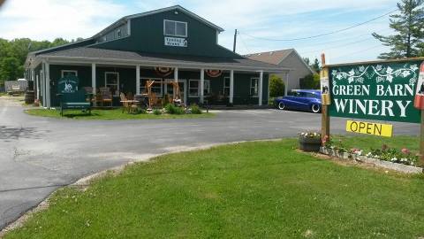 This Charming Green Barn Houses One Of Michigan's Most Wonderful Wineries