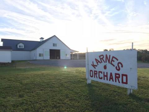 The Fresh Apple Cider From Karnes Orchard Near Cincinnati Is Very Refreshing