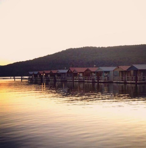 Camp Right On The Water At Hales Bar Marina And Resort, A Unique Floating Campsite In Tennessee