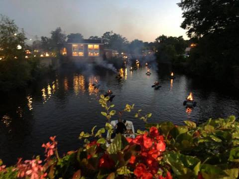 This Floating Bonfire Festival In Rhode Island Will Light Up Your Summer