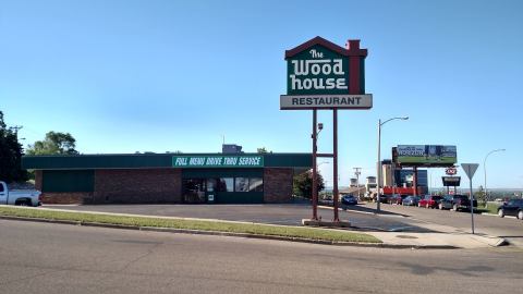 Everyone Loves The Hamburgers At The Nostalgic Wood House Restaurant In North Dakota