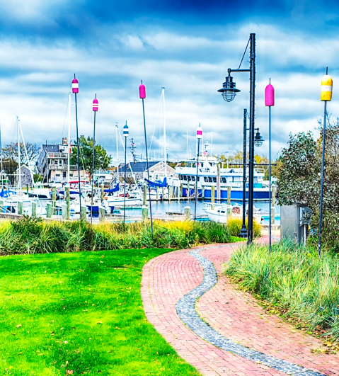 Relax By The Water At This Colorful Seaside Park In Massachusetts