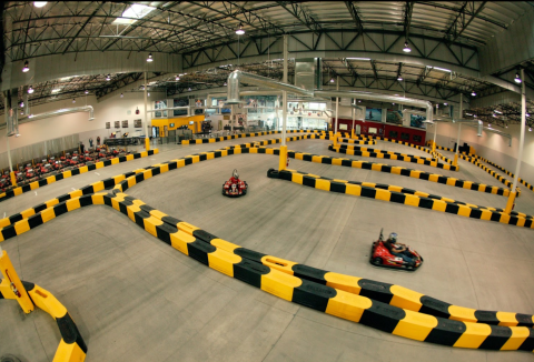 Cruise 45 MPH On These Indoor Go-Karts In Southern California That Are One Wild Ride