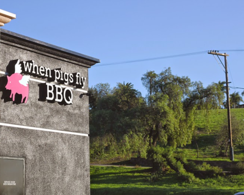 Enjoy Mouthwatering Food At When Pigs Fly BBQ, In A  Small Town Gas Station In Southern California