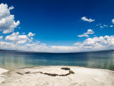 Yellowstone Lake In Wyoming Is A Beautiful Piece Of Living History