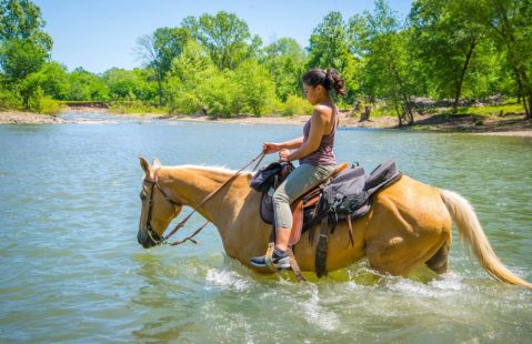 Climb Mountains And Cross Creeks On This Authentic Western Horseback Ride In Oklahoma