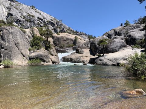 Swim Underneath A Waterfall At This Refreshing Natural Pool In Northern California