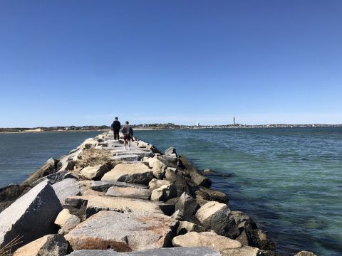 Enjoy Scenic Ocean Views Along The Long Point Lighthouse Trail In Massachusetts