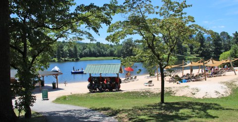 Enjoy Tons Of Water Activities When You Visit This Beautiful Virginia Mountain Lake