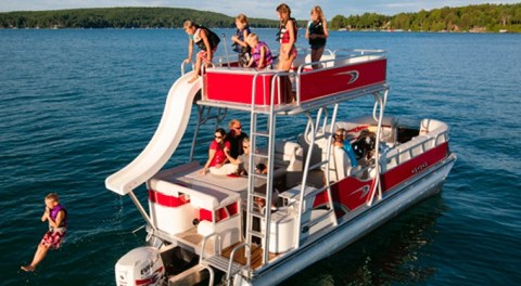 Rent Your Own Two-Story Party Boat In Maryland For An Amazing Day On The Water