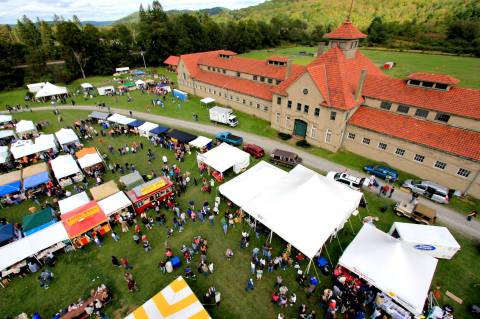 Enjoy A Garlic Heaven Food Alley At The Cuba Garlic Festival Near Buffalo