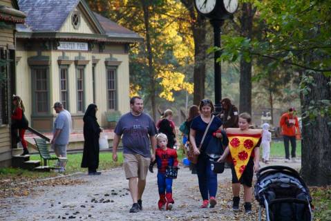 Trick-Or-Treat Through A Haunted 1800s Village At Ohio's Heritage Village Museum