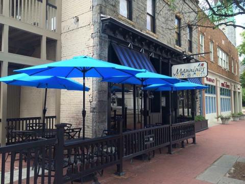 The Plates Are Piled High With Pasta At The Delicious Mannino's Italian Bistro In Virginia