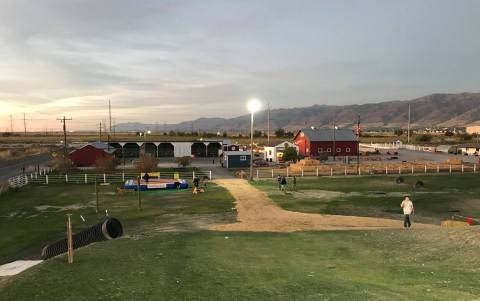 Eat Apple Cider Donuts, Pick A Pumpkin, And Go On A Hay Ride At Cross E Ranch In Utah