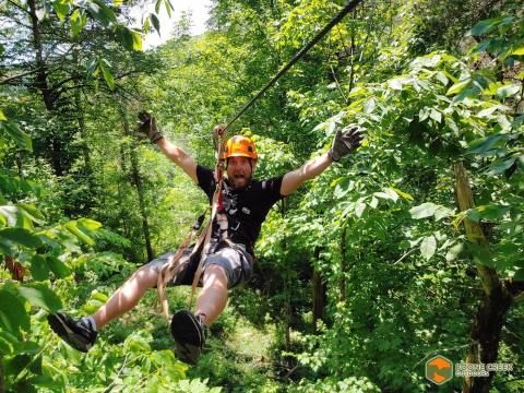 Zip And Sip On A Canopy And Brewery Tour With Boone Creek Outdoors In Kentucky