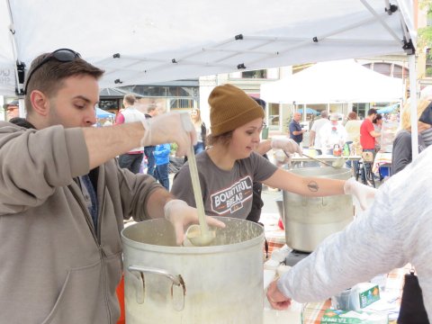 Hop Aboard New York’s Chowder Trolley And Warm Up This Fall At The Troy Chowderfest