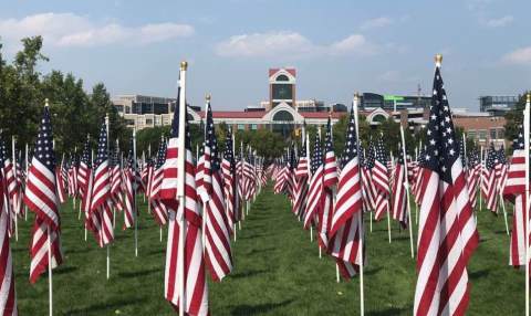 Stroll Through More Than 3,000 Flags To Remember 9/11 At The Utah Healing Field 9/11 Memorial