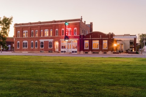 There's A Haunted Saloon Underneath The Historic Wolf Hotel In Kansas