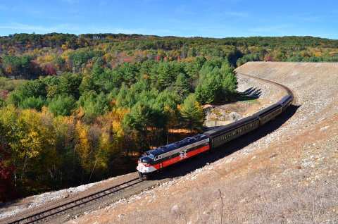 Hop Aboard A Wine And Chocolate Train At Connecticut's Railroad Museum Of New England