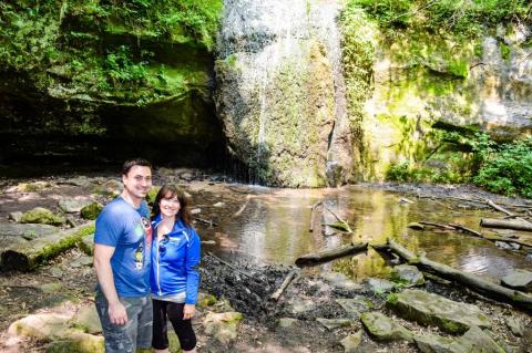 You Can Practically Drive Right Up To The Beautiful Stephens’ Falls In Wisconsin