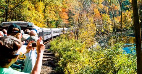 This Open Air Train Ride Near Pittsburgh Is A Scenic Adventure For The Whole Family