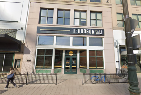 The Plates Are Piled High With Pancakes At The Delicious Hudson Cafe In Michigan