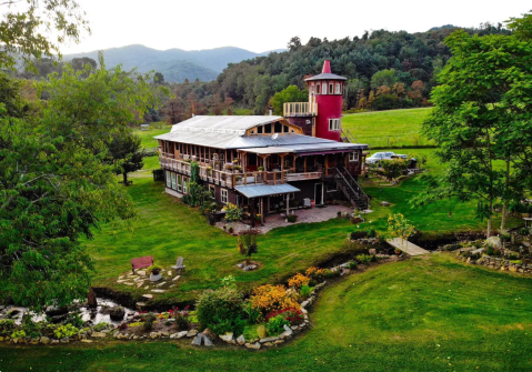 Spend The Night In The Top Of A Silo When You Stay At The Beautiful Dream Rock Silo In Southwestern Virginia