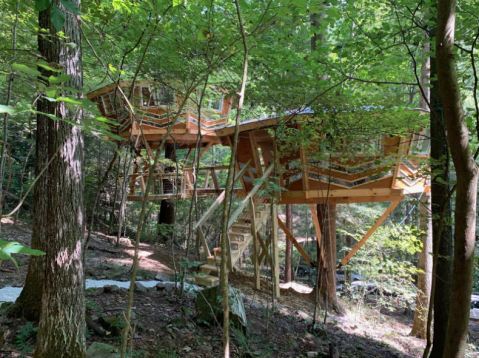 The Looking Glass Treehouse Is The Newest Way To Experience The Beauty Of Red River Gorge In Kentucky