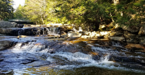 You Can Practically Drive Right Up To The Beautiful Jackson Falls In New Hampshire