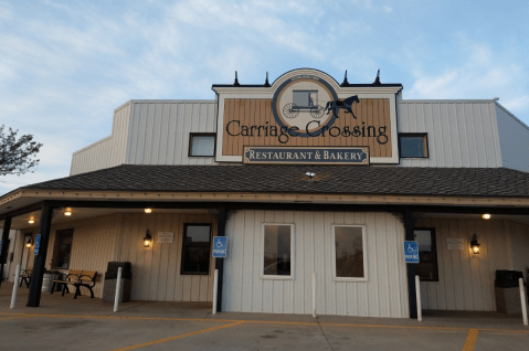 Eat Cinnamon Rolls As Big As Your Head At Carriage Crossing in Kansas