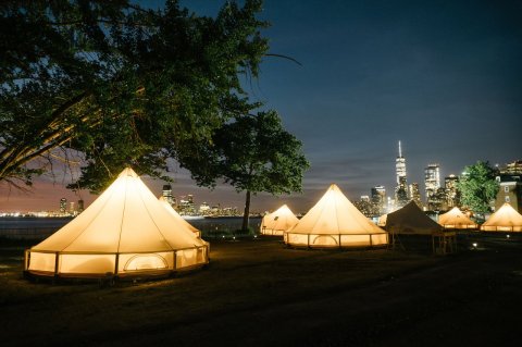 Go Glamping On Governors Island In New York For A Unique Overnight Adventure