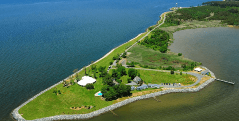 Visit Black Walnut Point Inn, A Beautiful Island Bed And Breakfast In Maryland