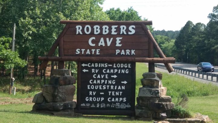 robbers cave state park cabins